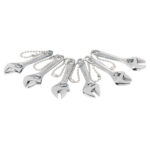 Llavero De Llave Expansiva Tipo Loro Con Cadena Para Colgar Pretul (PE-PER-50)
