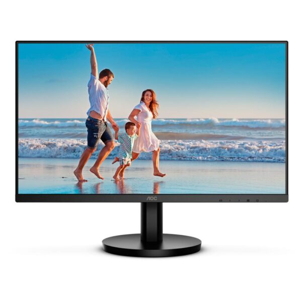 Monitor AOC LCD Profesional plano 23.8 IPS Full HD (1920 X 1080) / 100Hz / 4 ms / VGA / HDMI /Base Fija / Kensington Lock / Adaptive Sync.