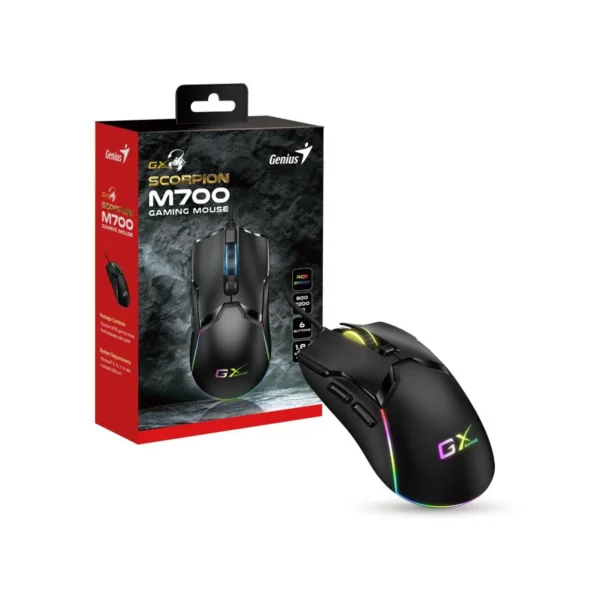 MOUSE GAMING ALAMBRICO M700