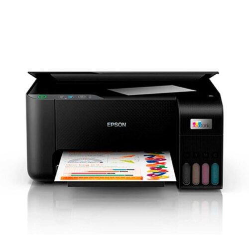 Impresora EPSON Multifuncional Color Ecotank L3210 COLOR Negro - Imagen 1