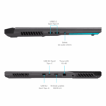 Portátil  ASUS ROG Strix G17 G713PV-HX160W AMD Ryzen™ 9 7940HX, 17 FHD, 16GB, 512 SSD, NVIDIA® GeForce RTX™ 4060 8GB GDDR6,  SO Windows 11 home, Eclipse Gray. - Imagen 2