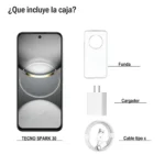 Tecno Spark 30C 8GB/256GB – Blanco Orbit, Cámara 50MP - Imagen 3