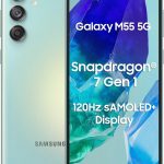Samsung Galaxy M55 5G Verde - 8GB RAM | 256GB | AMOLED 120Hz | 50MP OIS