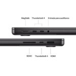 14-inch MacBook Pro: Apple M4 chip with 10-core CPU and 10-core GPU, 24GB, 1TB SSD - Space Black - Imagen 3