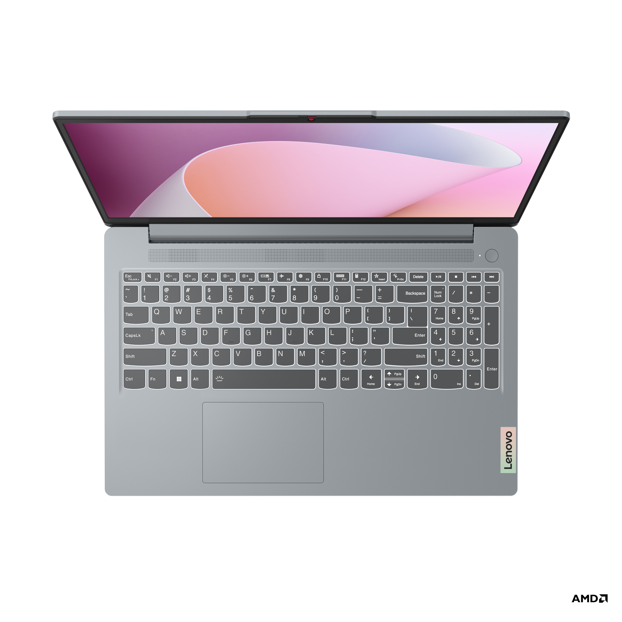 Portátil Lenovo IdeaPad Slim 3 15ABR8 AMD Ryzen 7 7730U 15,6 Pulgadas FHD Memoria 16GB Estado Solido 512GB Linux Color Gris.