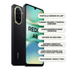 Celular Xiaomi Redmi A5 Midnight Black 3GB RAM 64GB (Colombia) - Imagen 2