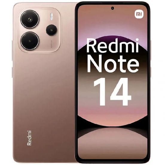Celular Xiaomi Redmi Note 14 Sandy Gold 8 RAM 256 (Colombia)