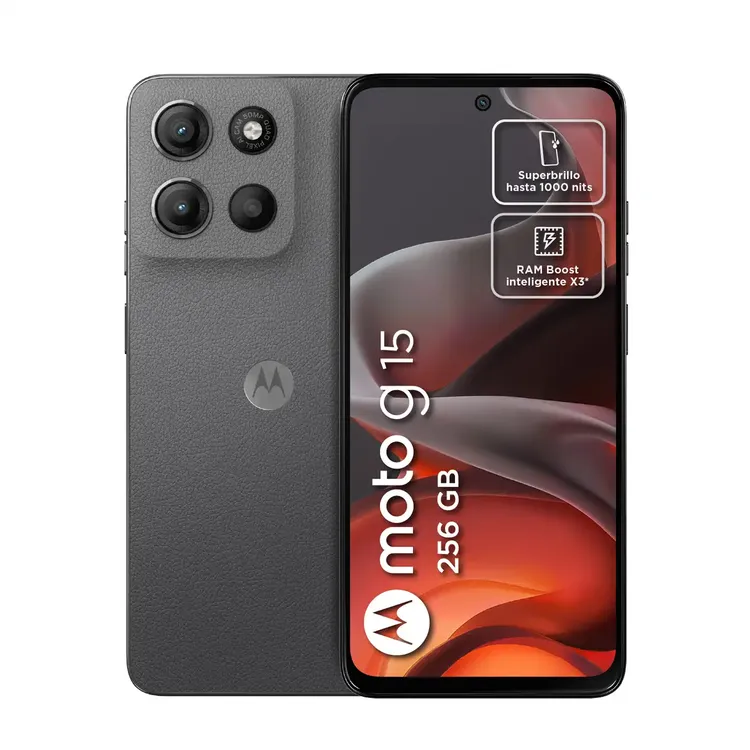 MOTO G15 4+4/256 6,72 Gris