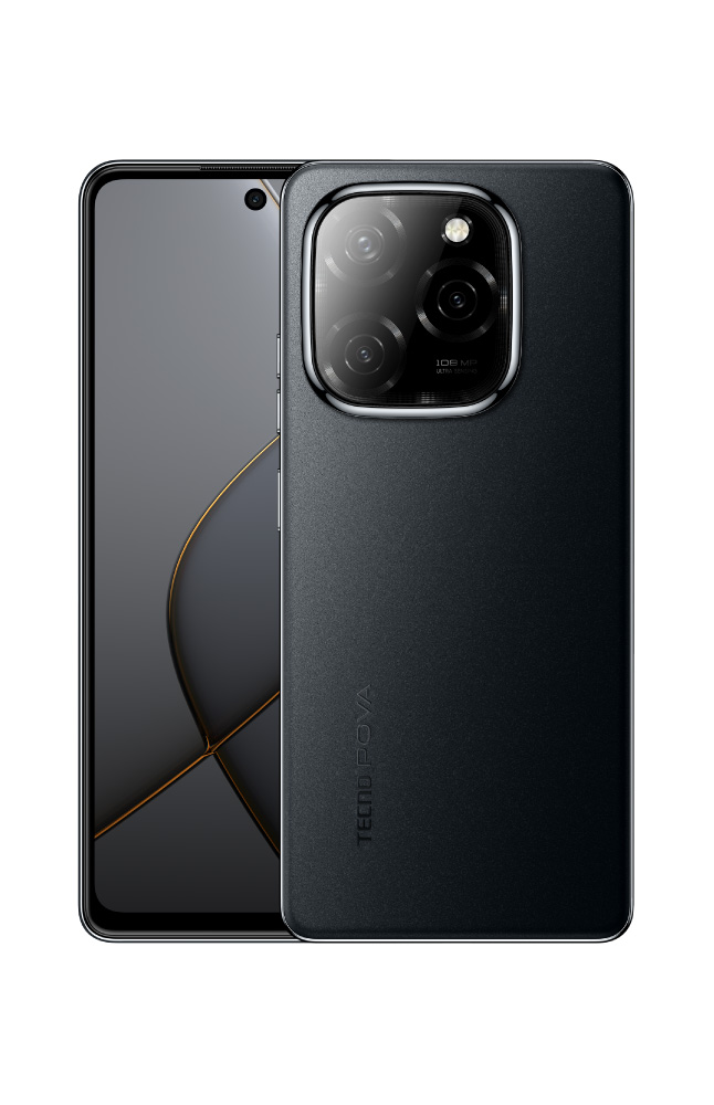 Celular Tecno Pova 6 5G KJ8s 8GB+256GB Startrail Black