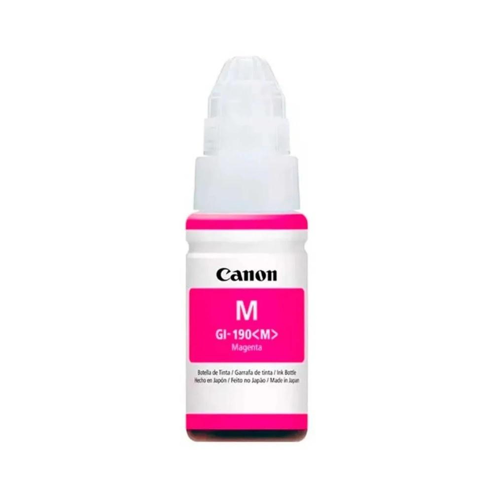 0669C001AC.jpg BOTELLA DE TINTA CANON GI-190 MAGENTA (7.000 PAG) - Imagen 1