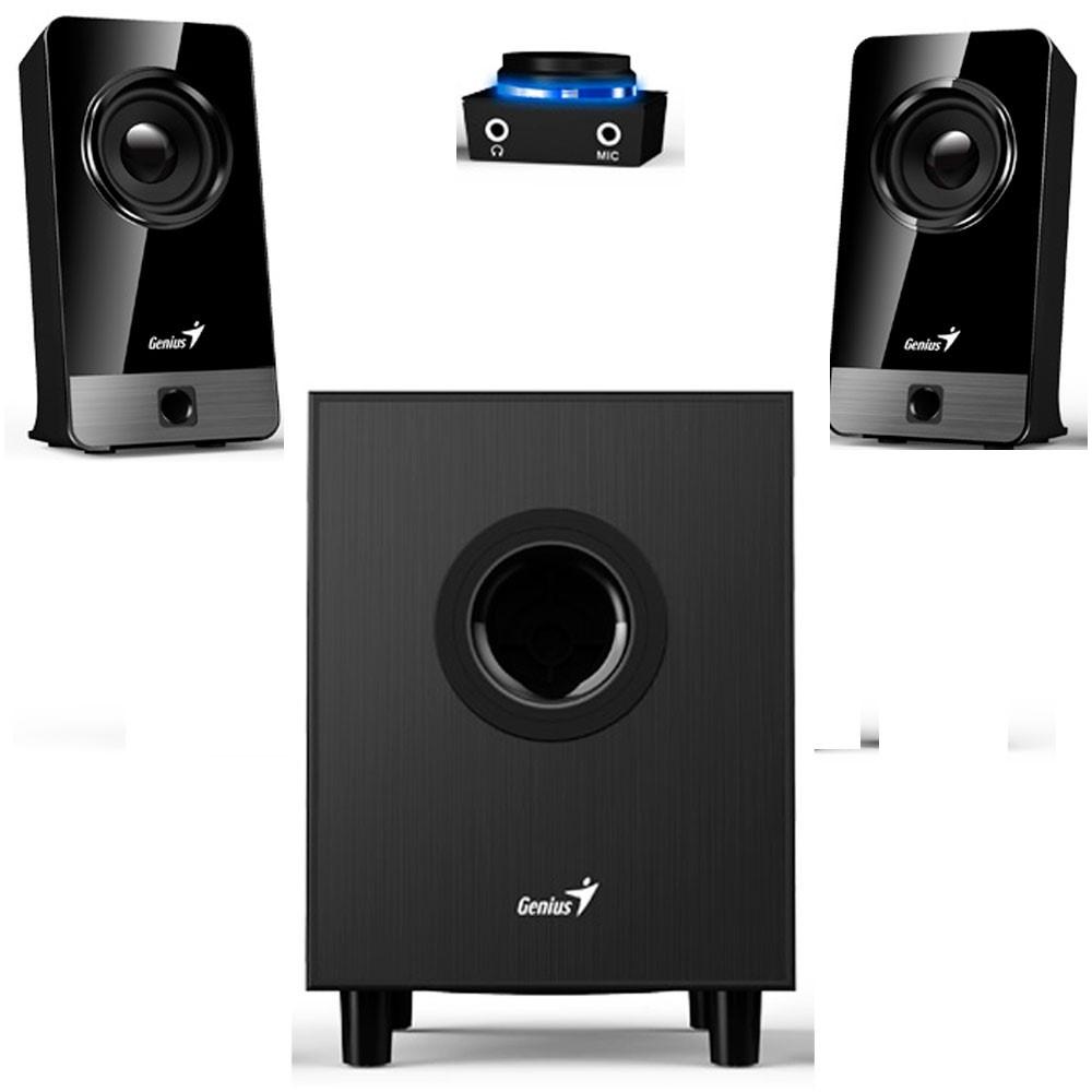 31730041401.jpg Parlante GENIUS SW-2.1 300X Con Subwooferr color negro - Imagen 1