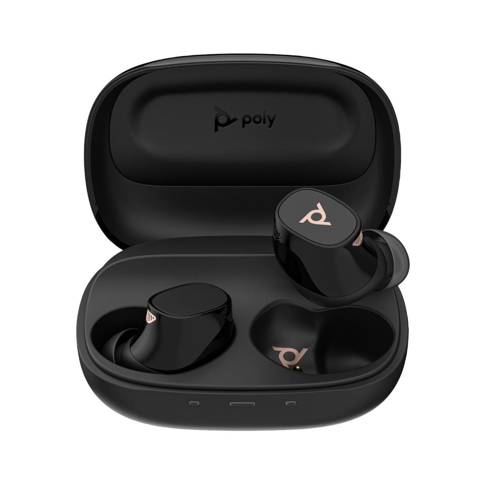 946C3AAABA.jpg Poly Voyager Free 20 Black Earbuds +Basic Charge Case - Imagen 1