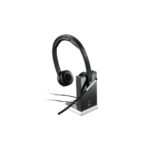 Diadema logitech H820e biaural inalámbrico, receptor USB, compatible Win-Mac, controles integrados, color negro