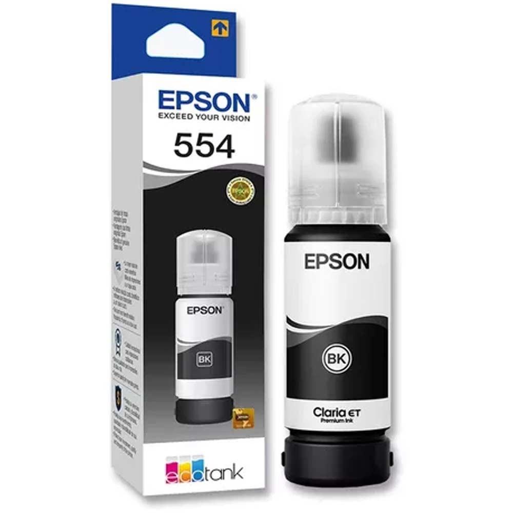 C13T06X12A.jpg Botella de Tinta EPSON T554120 AL 70 ml COLOR Negro - Imagen 1