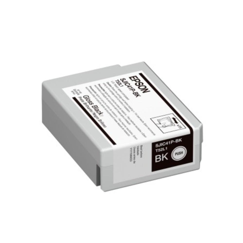 C13T52L120.jpg Cartucho de tinta Negra para TM-C4000 SJIC41P (BK) - Imagen 1