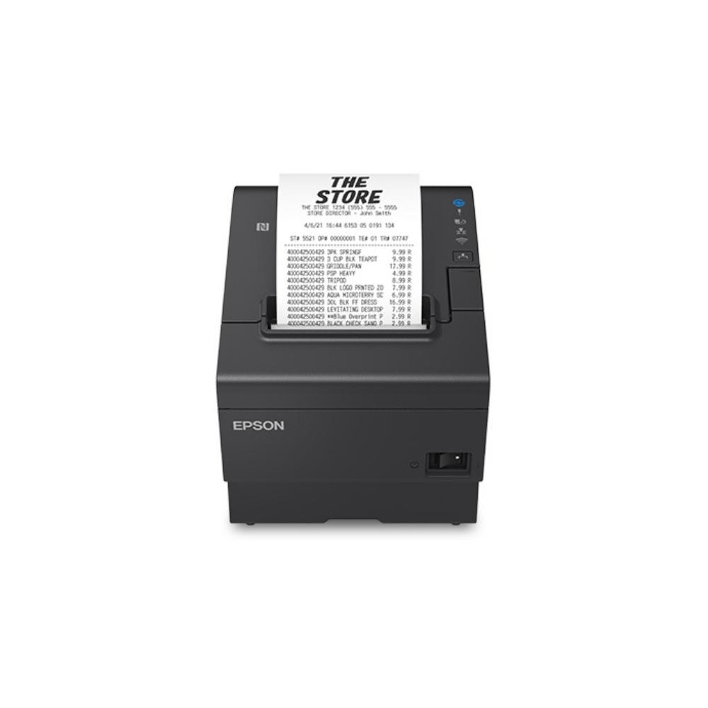 C31CJ57012.jpg Impresora Epson Térmica de Recibos TM-T88VII-012; Puertos: USB+Ethernet+Serial, Autocortador, Ancho: 80mm/58mm, Velocidad: 500mm/s, Incluye fuente (4 años de Garantía) - Imagen 1