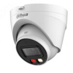 CAMARA  IP DOMO  SEMIMETALICA  2MP  ILUMINACIÓN SMART DUAL LIGHT 40M 2.8MM LUZ VISIBLE MIC. INTEG IP67