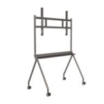 Soporte móvil para pantalla interactiva.