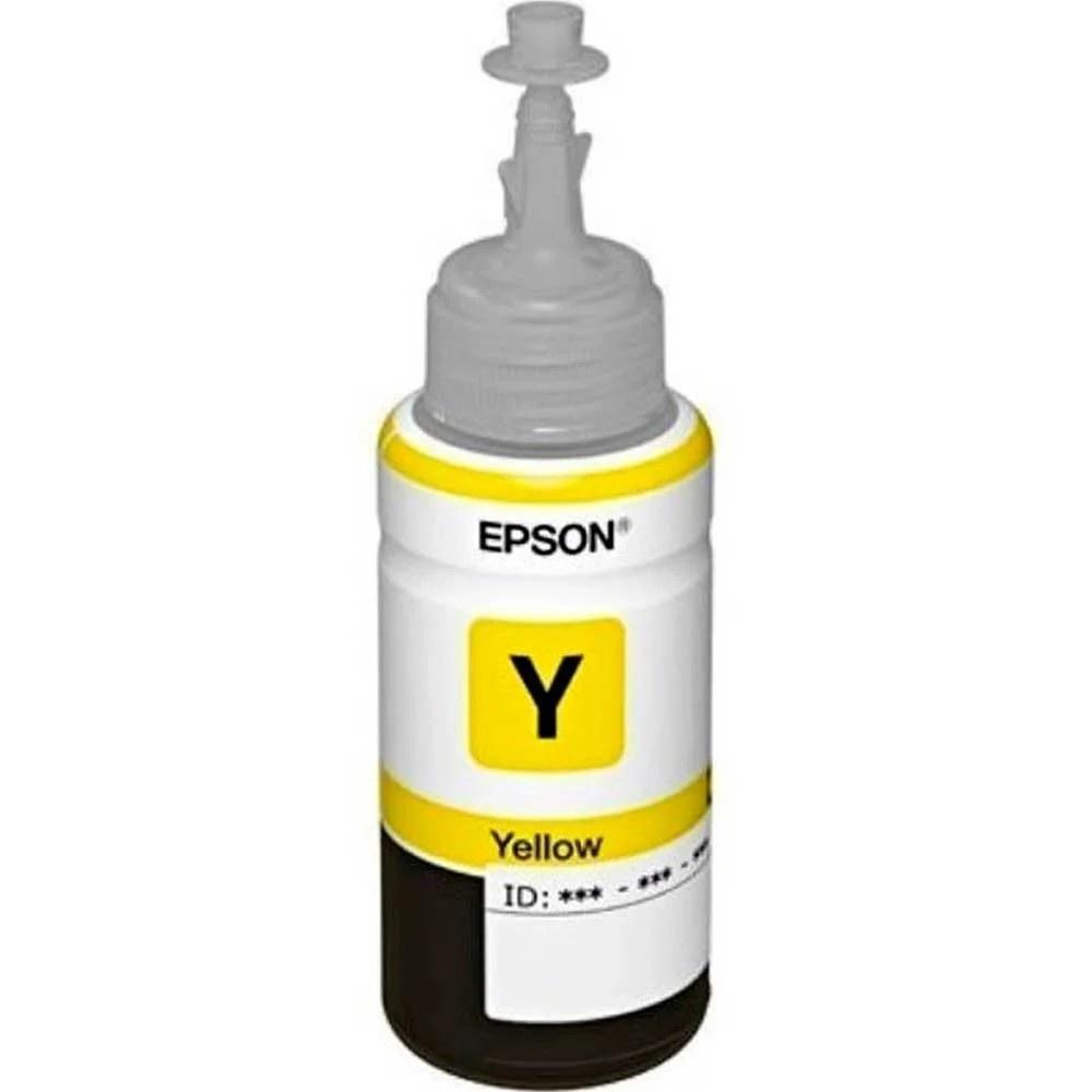 C13T67342A.jpg Botella de Tinta EPSON T673420 AL L800/L805 COLOR Amarillo - Imagen 1
