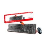 Combo Teclado + Mouse Alámbricos Genius SlimStar C126 Color Negro