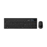 Combo Teclado + Mouse Inalámbricos Genius SlimStar 8230 Color Negro