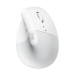 Mouse Inalámbrico Ergonómico Logitech Lift Color Blanco