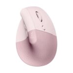 Mouse Inalámbrico Ergonómico Logitech Lift Vertical Color Rosa