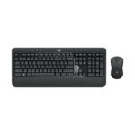 Combo Teclado + Mouse Inalámbricos Logitech MK540 Advanced Color Negro