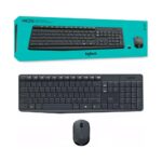 Combo Teclado + Mouse Inalámbricos Logitech MK295 Silent Color Grafito