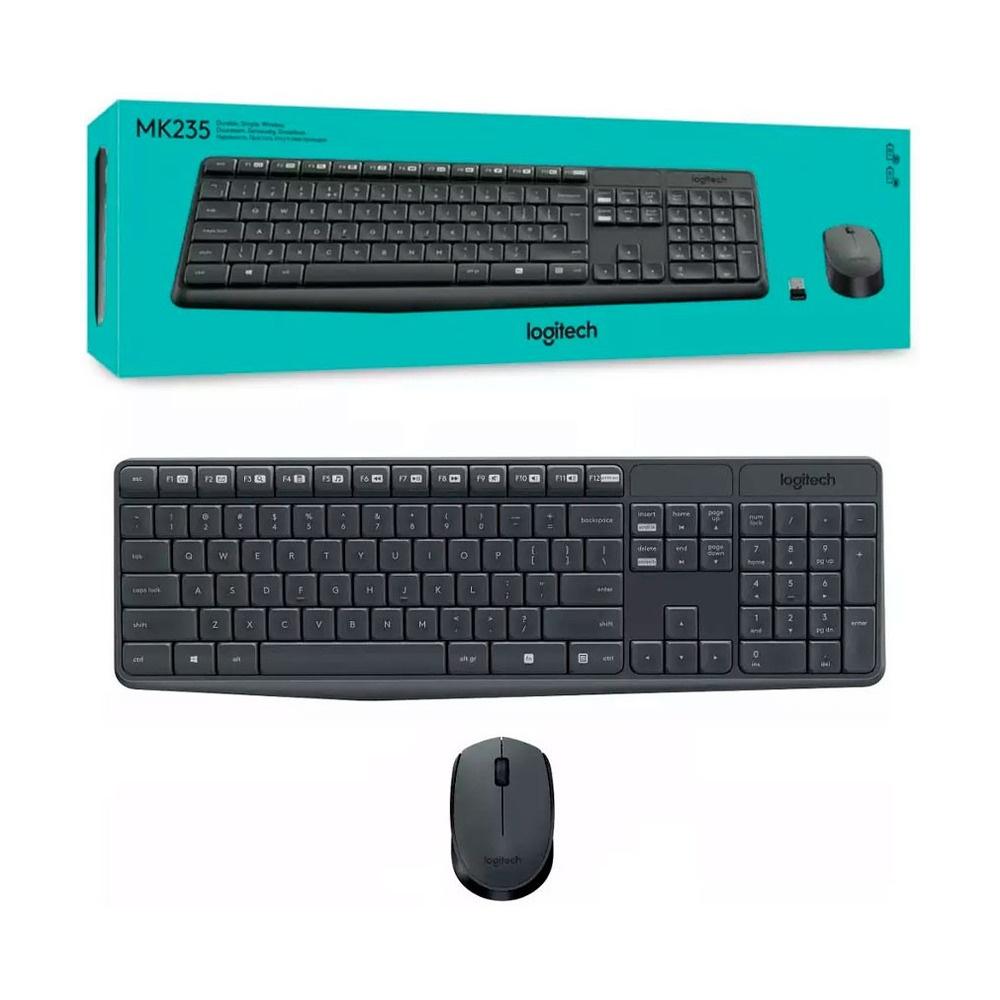 920-009792.jpg Combo Teclado + Mouse Inalámbricos Logitech MK295 Silent Color Grafito - Imagen 1