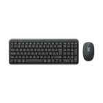 Combo Teclado + Mouse Inalámbricos Logitech MK250 Color Grafito