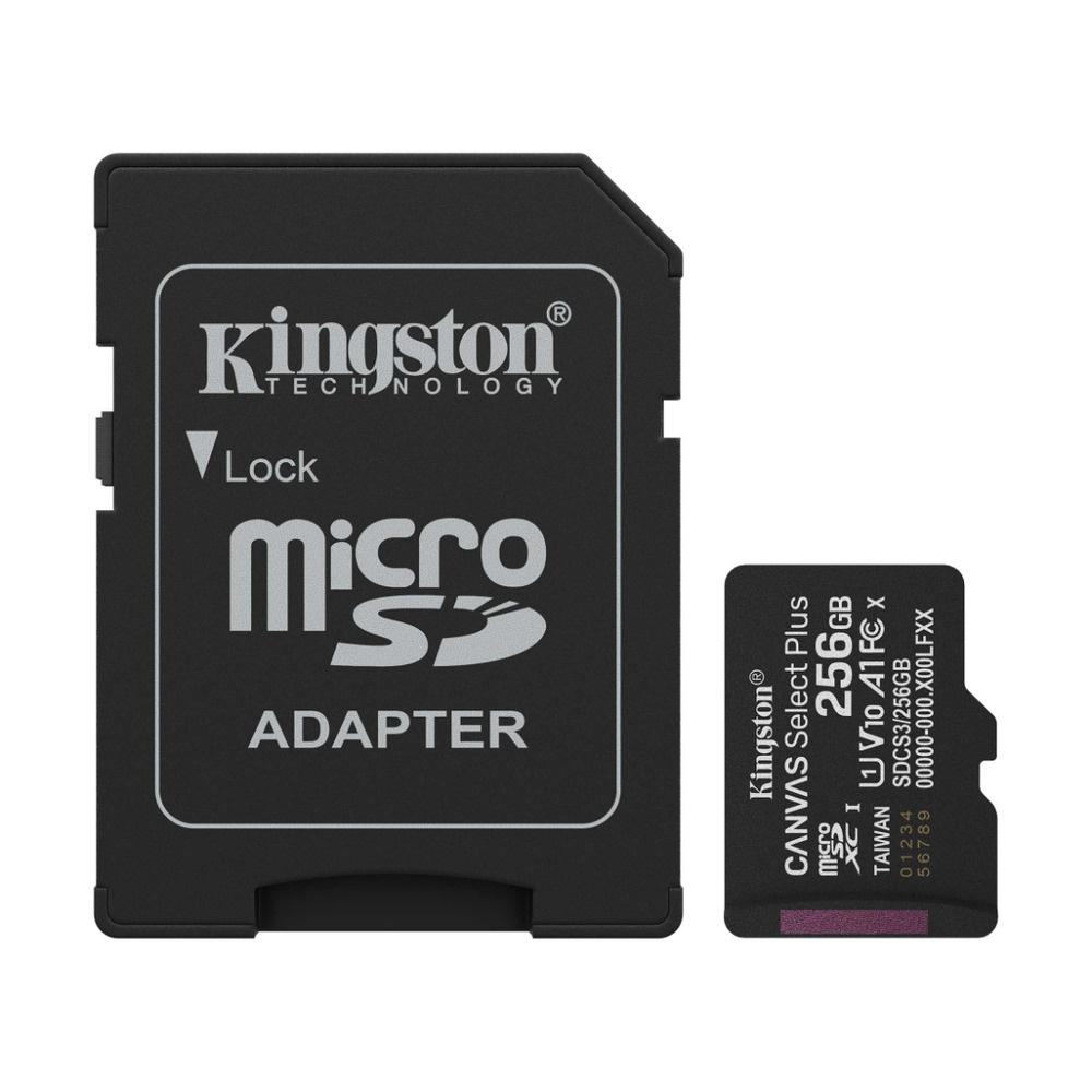 SDCS3256GB.jpg Memoria micro SD KINGSTON Canvas Select Plus Gen3 256GB - Imagen 1